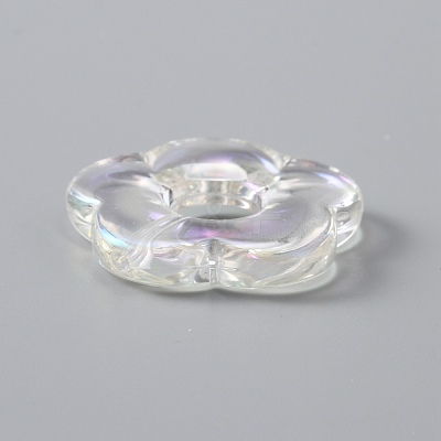 Transparent Acrylic Bead Frames TACR-WH0018-02-1