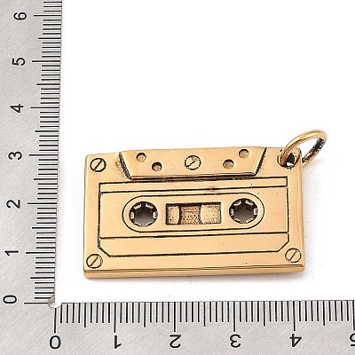 304 Stainless Steel Pendants LS-STAS-S122-06AG-1
