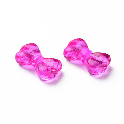 Transparent Acrylic Beads X-MACR-N013-015-1