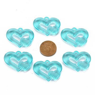 Transparent Acrylic Beads TACR-S154-57B-946-1