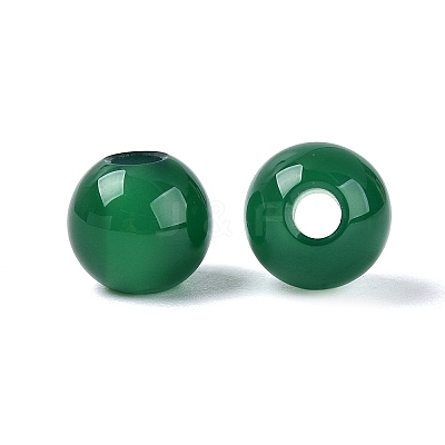 Natural Green Onyx Agate Beads G-Q602-08B-02-1