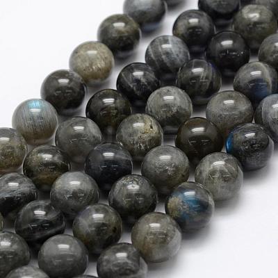 Natural Labradorite Beads Strands G-P322-31-12mm-1