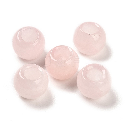 Natural & Synthetic Mixed Stone European Beads G-R488-01-1