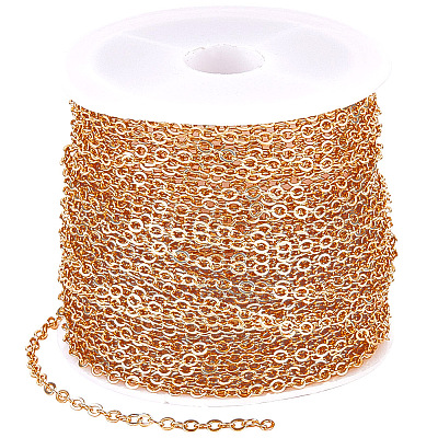 10M Brass Cable Chains CHC-SC0001-10LG-1