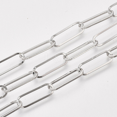 Unwelded Iron Paperclip Chains CH-S125-02B-P-1