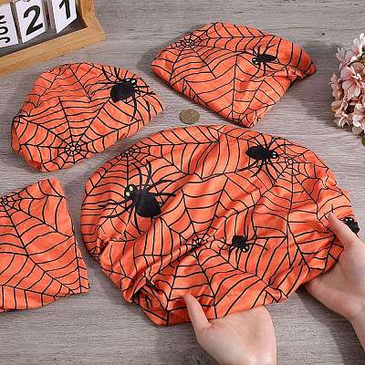 Hallowmas Polyester Chair Cover AJEW-WH20005-15B-1