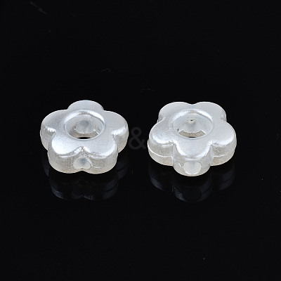 ABS Plastic Imitation Pearl Beads OACR-N008-117-1