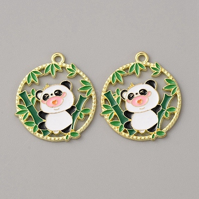 Alloy Enamel Pendants FIND-TAC0010-72C-1