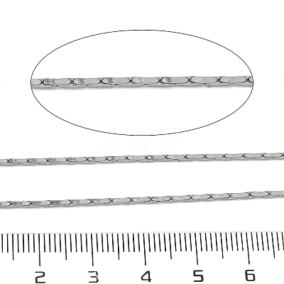 304 Stainless Steel Boston Link Chains CHS-G050-03P-1