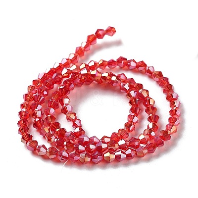 Glass Beads Strands EGLA-S056-3mm-13-1