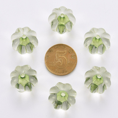 Transparent Acrylic Beads TACR-S154-19A-83-1