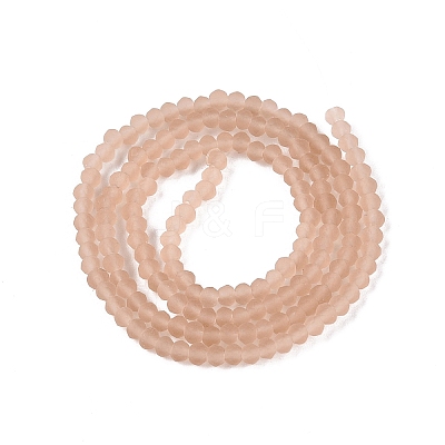Transparent Glass Beads Strands EGLA-A044-T1mm-MD20-1