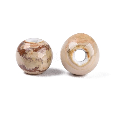 Vintage Handmade Porcelain Beads PORC-Q006-13A-37-1