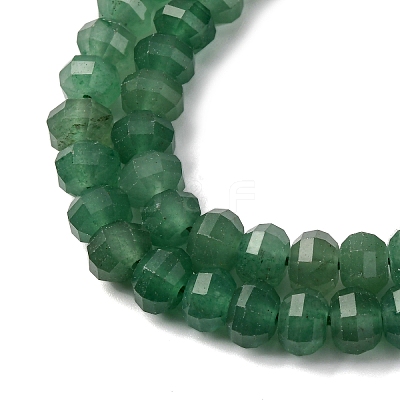Natural Green Aventurine Beads Strands G-P587-D14-02-1