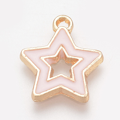 Alloy Enamel Pendants X-ENAM-Q425-24-1