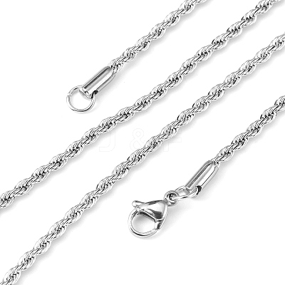 Tarnish Resistant 304 Stainless Steel Necklaces LS-NJEW-H005-1