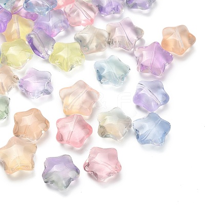 Transparent Glass Beads X-GLAA-B029-01A-1
