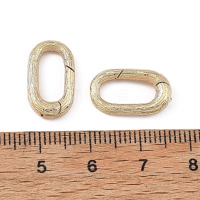 SHEGRACE Brass Spring Gate Rings XGRQ58605-753G-1