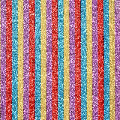 Stripe Pattern PU Leather Fabric AJEW-WH0149B-01-1