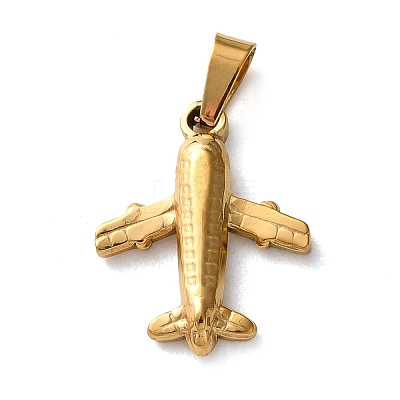 201 Stainless Steel Pendants STAS-P314-19G-01-1