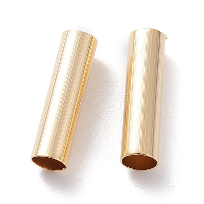 Brass Tube Beads X-KK-Y003-73A-G-1