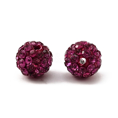 Pave Disco Ball Beads RB-H258-8MM-502-1