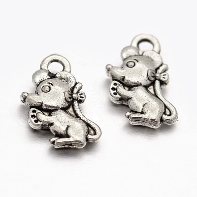 Zinc Tibetan Style Alloy Pendants PALLOY-ZN29418-AS-FF-1