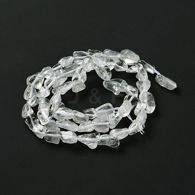 Natural Green Quartz Beads Strands G-P497-01C-67-1