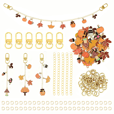 DIY Autumn Pendant Decorations Making Kit DIY-FS0010-33-1
