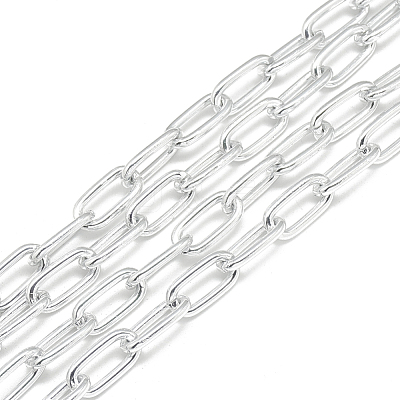 Aluminum Paperclip Chains CHA-S001-079-1
