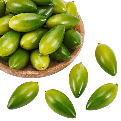 Foam Imitation Olive AJEW-GF0013-46-1