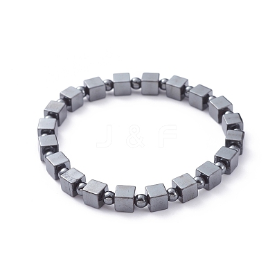 Unisex Stretch Bracelets X-BJEW-JB04845-03-1