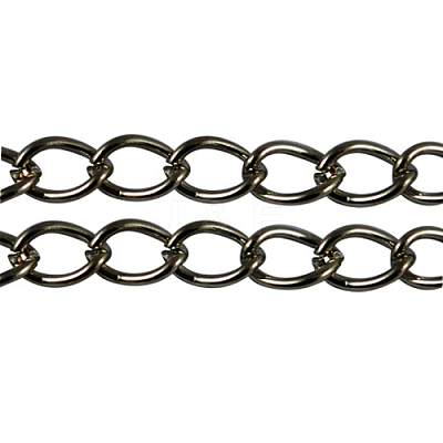 Soldered Iron Curb Chains CH-R082-01B-1