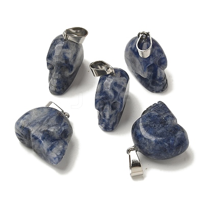 Natural Sodalite Pendants G-Z067-02P-03-1