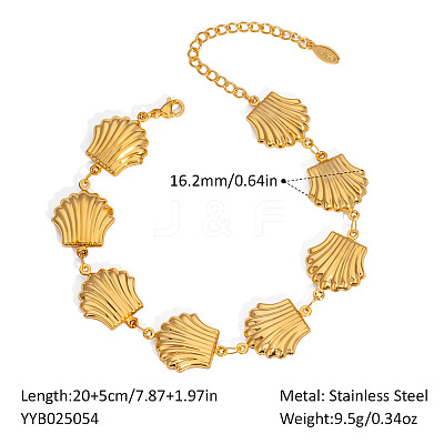 Stainless Steel Link Bracelets for Women LS-RL7382-6-1