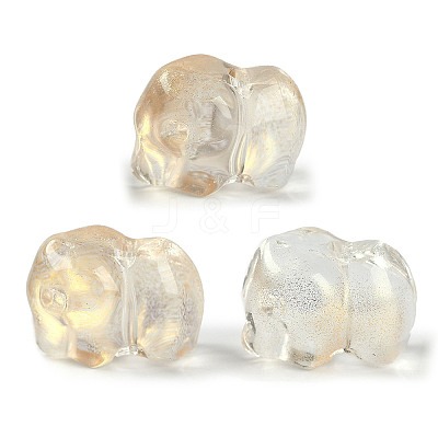 Spray Painted Glass Beads GLAA-Z007-04D-1