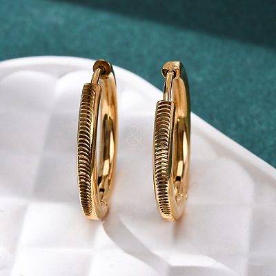 304 Stainless Steel Hoop Earrings EJEW-D331-09G-1
