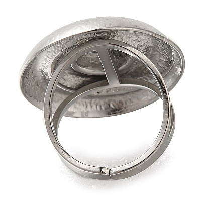 304 Stainless Steel Ring for Women RJEW-I106-03P-1