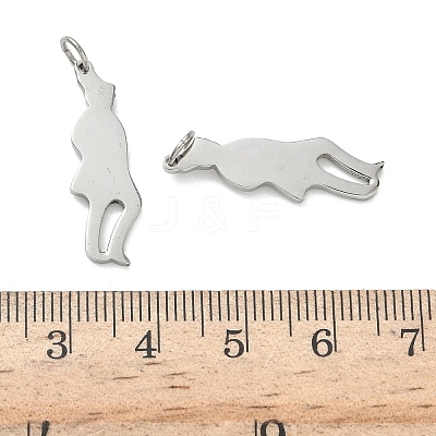 304 Stainless Steel Pendants LS-STAS-P423-03P-1