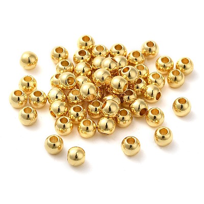 Brass Beads KK-Z062-01G-05-1