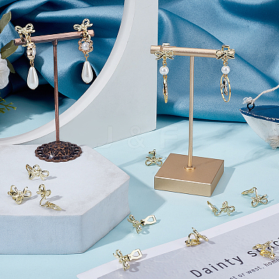 20Pcs Alloy Clip-on Earring Findings FIND-SC0013-67-1