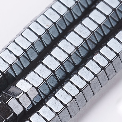 Non-magnetic Synthetic Hematite Bead Strands G-K225-04A-1