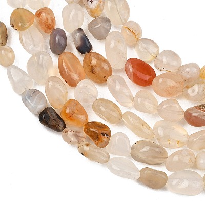 Natural Agate Beads Strands GG-C286-A25-02-1