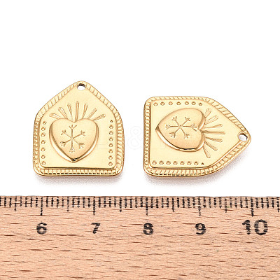 304 Stainless Steel Pendants STAS-T067-82G-1