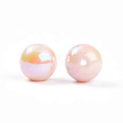 Electroplate Pearlized Glass Pearl Beads EGLA-T021-14C-08-1