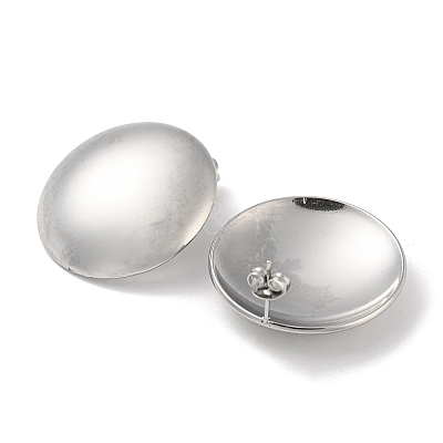 Non-Tarnish 304 Stainless Steel Stud Earrings EJEW-G367-05P-1