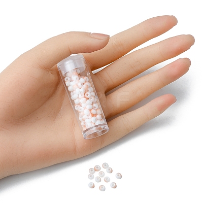 6/0 Opaque Glass Seed Beads SEED-YW0002-13G-1