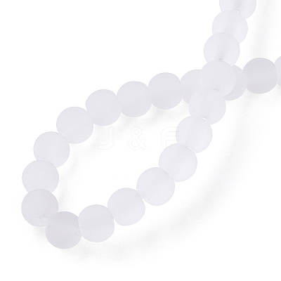 Transparent Glass Beads Strands GLAA-T032-T4mm-MD13-1