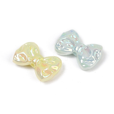 UV Plating Opaque Acrylic Beads MACR-L007-12-1