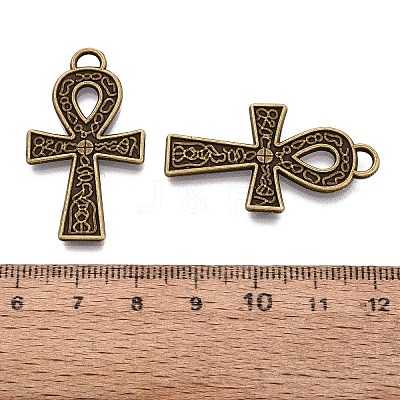 Tibetan Style Alloy Pendants RELI-PW0001-059AB-1